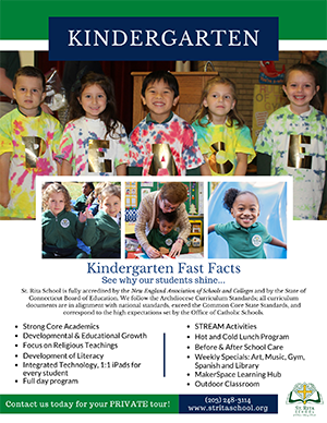 Kindergarten Fast Facts Flyer
