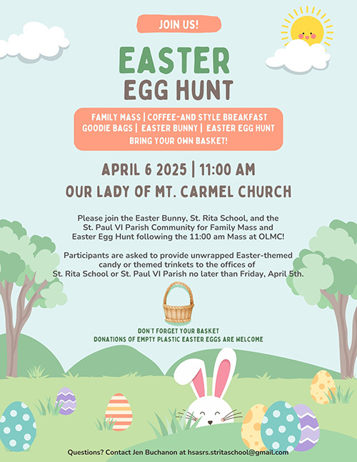Easter Egg Hunt Flyer
