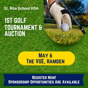 Golf Tournament and Auction flyer